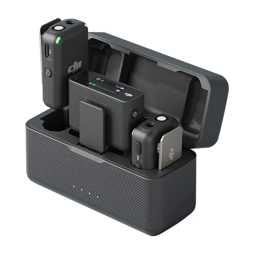 DJI Mic Mini 2da Gen (2TX + 1RX + Charging Case)
